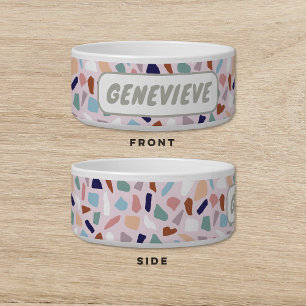 Terrazzo Pet Bowl Napf