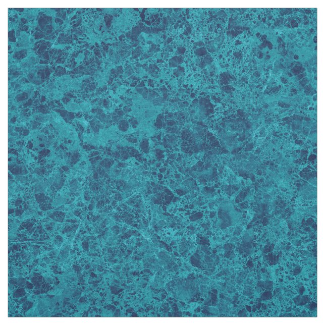 Terrazzo Struktur aus blauem Marmor Stoff (Muster)