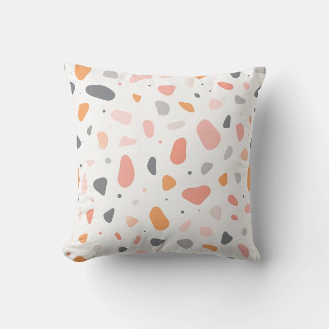 Terrazzo-Style Kissen (Vorderseite)
