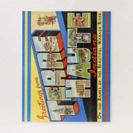 Terre Haute Indiana 16x20  Puzzle