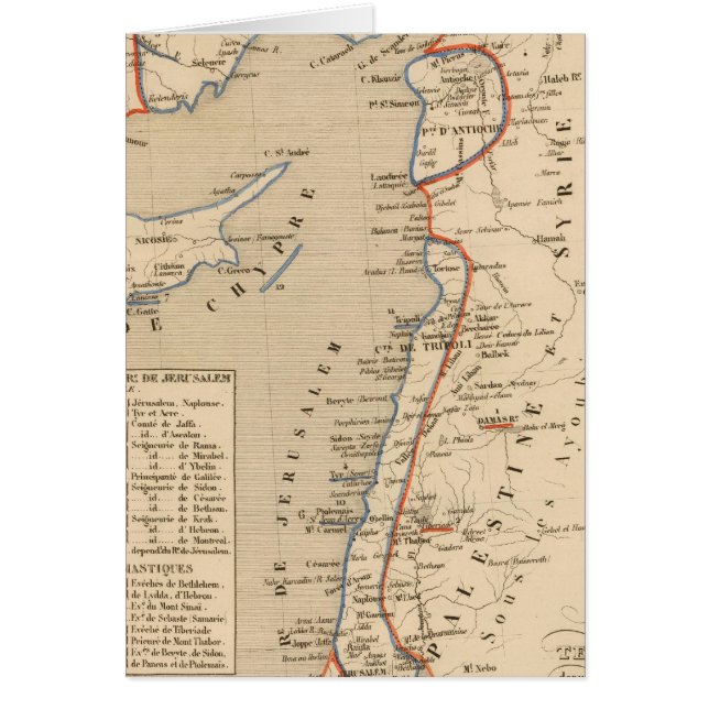 Terre Sainte depuis la deuxieme croisade (Vorne)