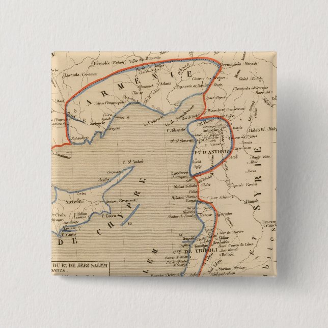 Terre Sainte depuis la deuxieme croiseme Button (Vorderseite)