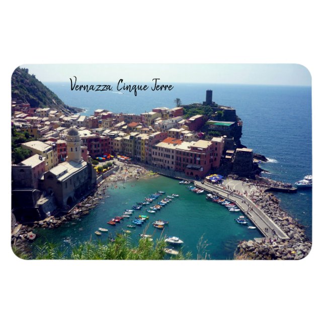 Terre Vernazza Magnet (Horizontal)