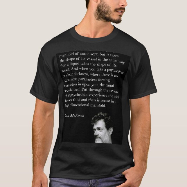 Terrence Mckenna T-Shirt (Vorderseite)