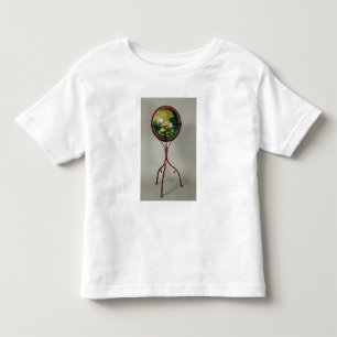 Terrestrische Kugel, gemacht in Nürnberg im Jahre Kleinkind T-shirt