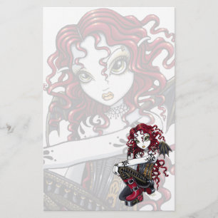 "Terri" gotisches Briefpapier