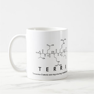 Terri Peptid-Namen-Tasse Tasse
