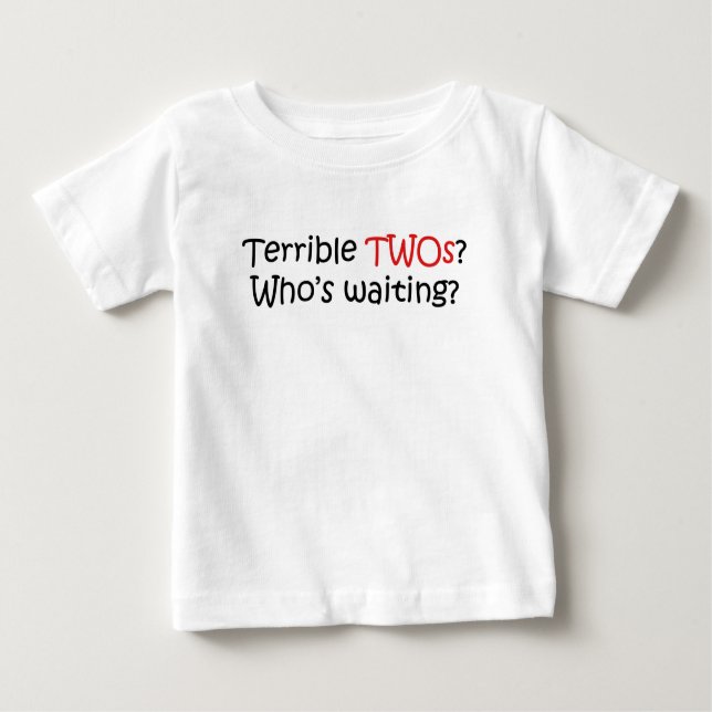 terrible2s baby t-shirt (Vorderseite)