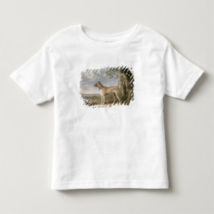 Terrier auf einem Weg in einer bewaldeten Kleinkind T-shirt