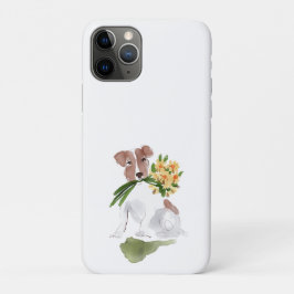 Terrier Dog Blume Sweet Pet Lover Tech Case-Mate iPhone Hülle