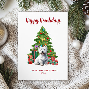 Terrier Dog Familie Weihnachten
