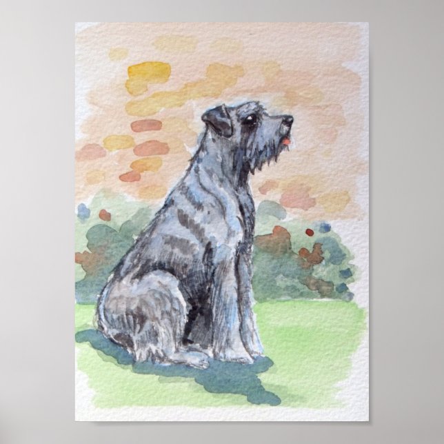 Terrier Dog Poster (Vorne)