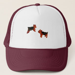 Terrier-Hundekunst Truckerkappe