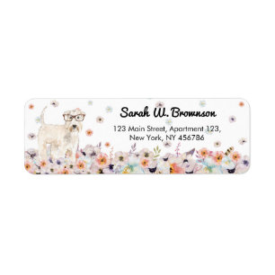 Terrier Irish Wheaten Dog Retrobrille