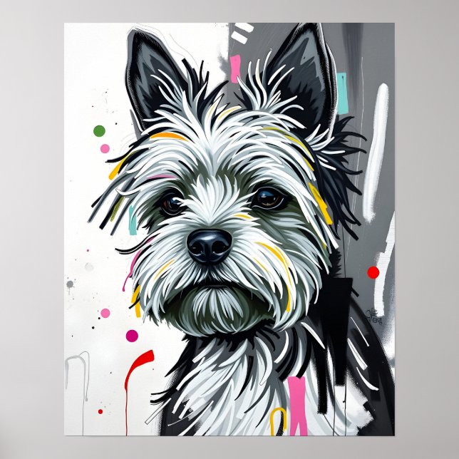 Terrier Pup Poster (Vorne)
