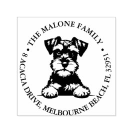 Terrier Puppy Personalisiert Theme Permastempel