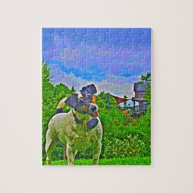 Terrier-Puzzlespiel Puzzle (Vertikal)