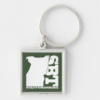 Terrier SBT Schlüsselanhänger-olivgrüner Schlüsselanhänger