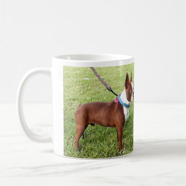 Terrier-Tasse Browns Boston Tasse (Links)