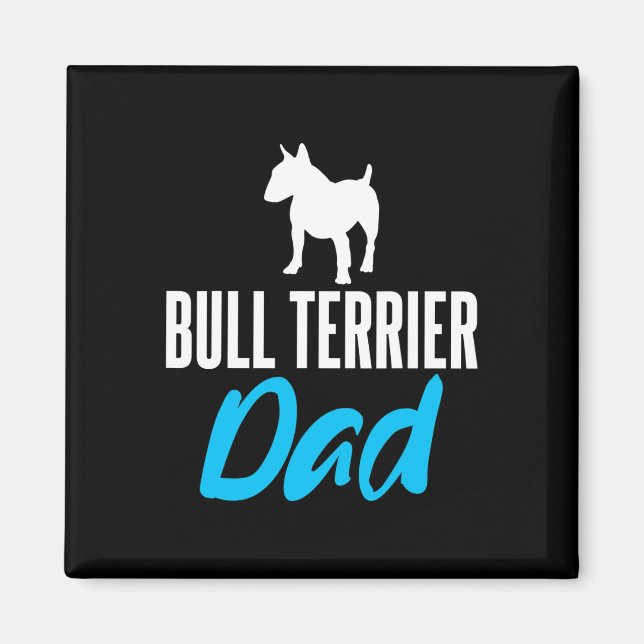 Terrier Vater Fun Sprichwort Hunde Besitzer Magnet (Vorne)
