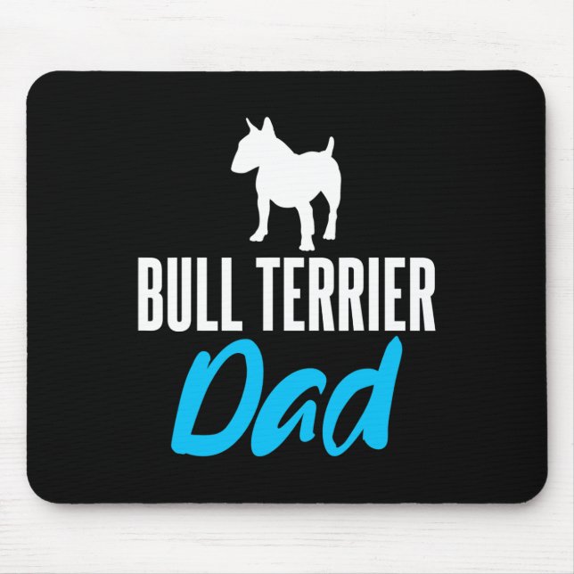 Terrier Vater Fun Sprichwort Hunde Besitzer Mousepad (Vorne)