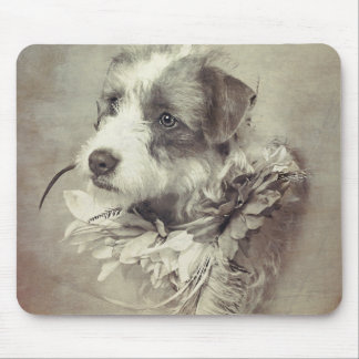 Terrier-Welpe auf Mausunterlage Mousepad