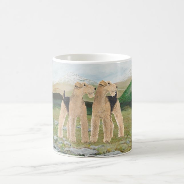 Terriers in Irland Kaffeetasse (Mittel)