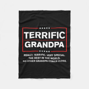 Terrific Opa - Funny Donald Trump als Wahlkampfstr Fleecedecke