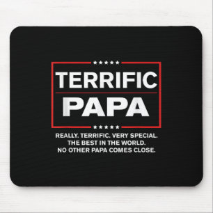 Terrific Papa - Funny Donald Trump Best Papa Mousepad
