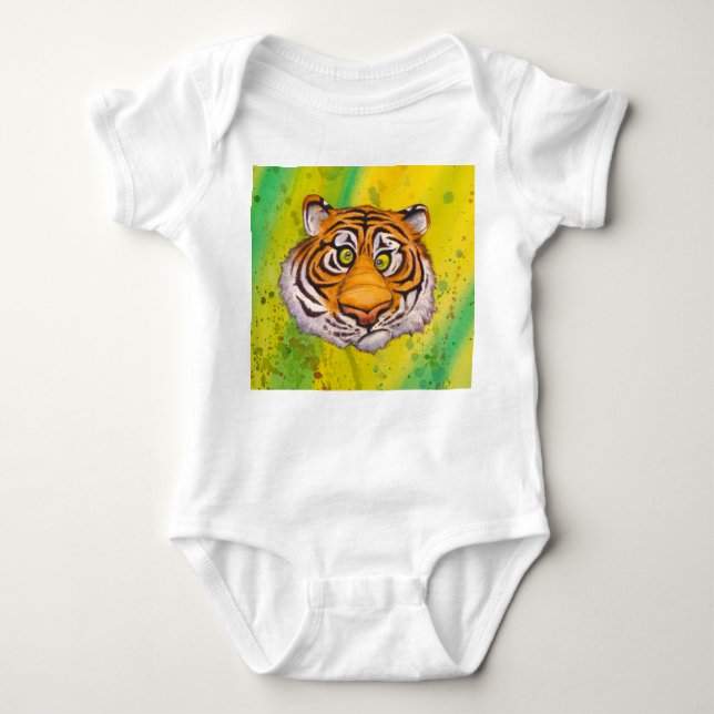 Terrific Tiger Baby Strampler (Vorderseite)