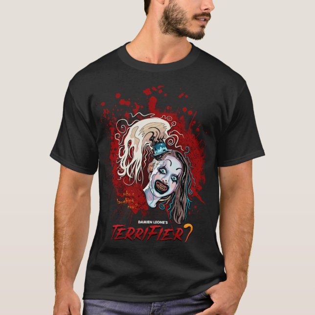 Terrifier 2 Little Bale Girl Art Clown Horror T-Shirt (Vorderseite)