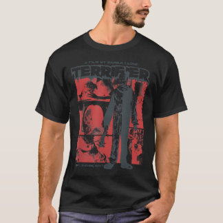 Terrifier Two-Tone-Kunstcollage Horror T-Shirt