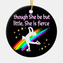 TERRIFIZIERTER UND TALENTIERTER FIGURE-SKATER KERAMIKORNAMENT