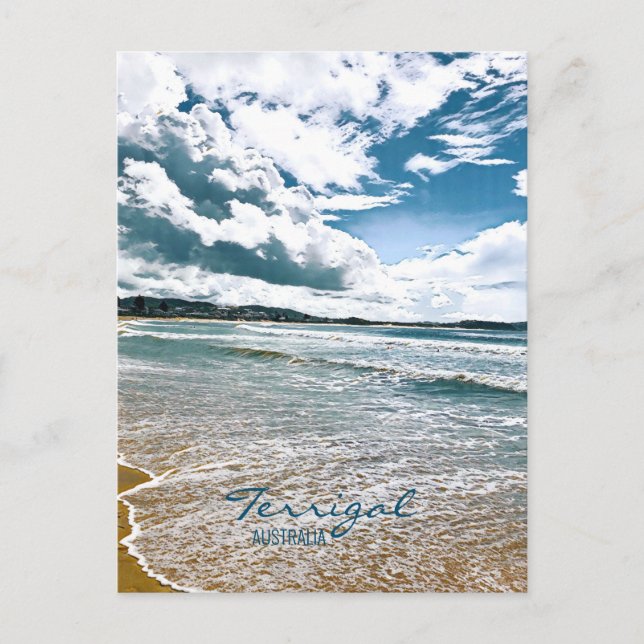 Terrigal Central Coast NSW Australien Postkarte (Vorderseite)