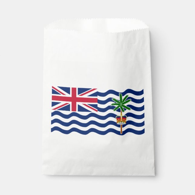 Territorialflagge des Britischen Indischen Ozeans Geschenktütchen (Vorderseite)