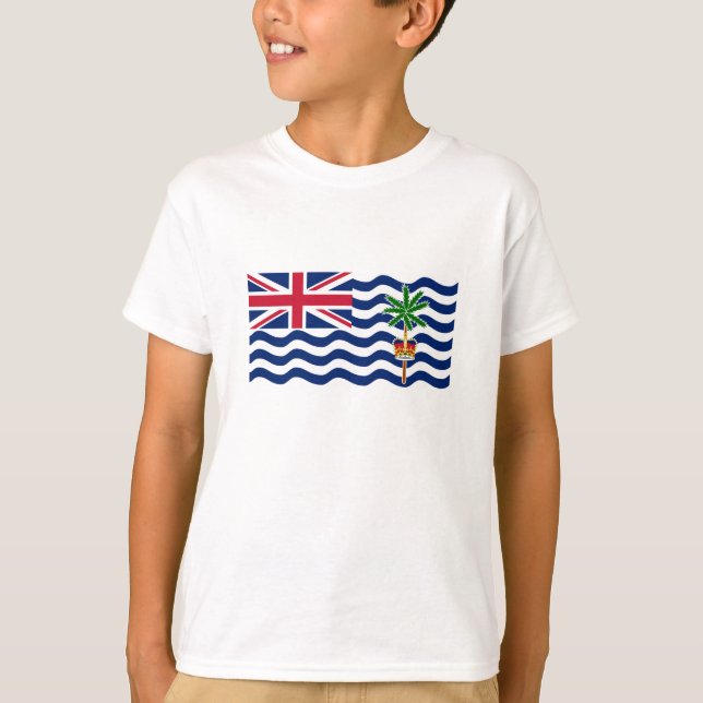 Territorialflagge des Britischen Indischen Ozeans T-Shirt (Vorderseite)