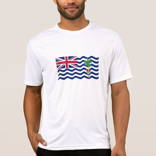 Territorialflagge des Britischen Indischen Ozeans T-Shirt (Vorderseite)