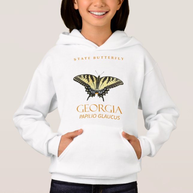 Territorialschmetterling in Georgien Der Ost-Tiger Hoodie (Vorderseite)