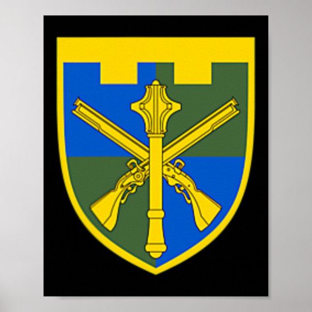 Territorialverteidigung der Ukraine Streitkräfte d Poster (Vorne)