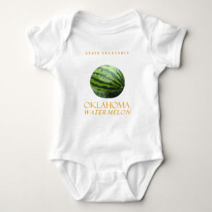 Territorium Oklahoma Gemüsegarten Wassermelone Baby Strampler