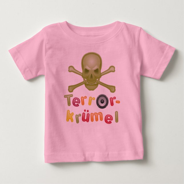 Terrorkrümel Baby T-shirt (Vorderseite)
