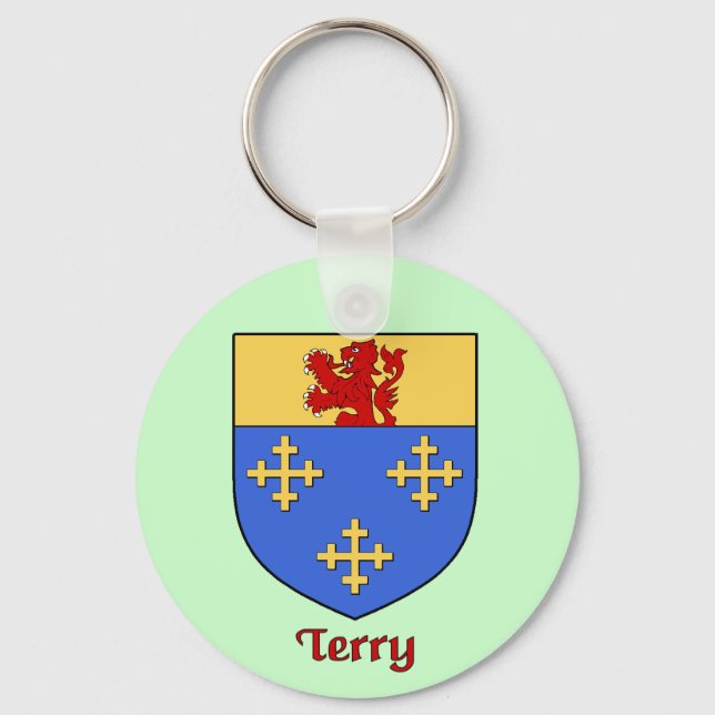Terry Family Shield Schlüsselanhänger (Vorderseite)