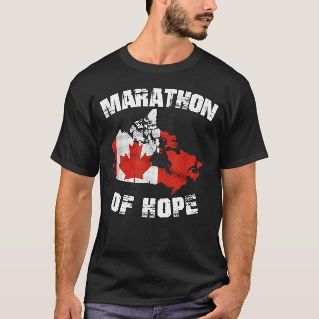Terry Fox Marathon of Hope Canada Marathon T-Shirt (Vorderseite)