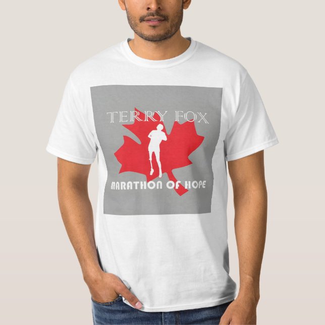 " Terry Fox Marathon of Hope" T-Shirt (Vorderseite)