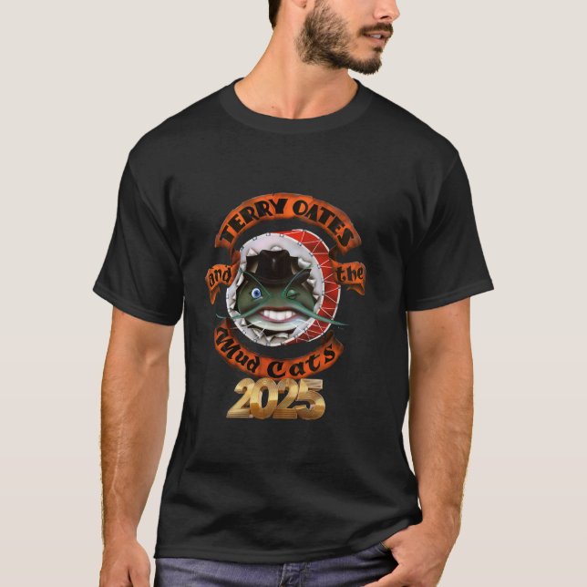 Terry Oates & the Mudcat 2025 Men's T-shirt (Vorderseite)