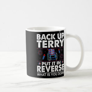 Terry zurücksetzen, Rückwärtsgang einlegen, Feuerw Kaffeetasse