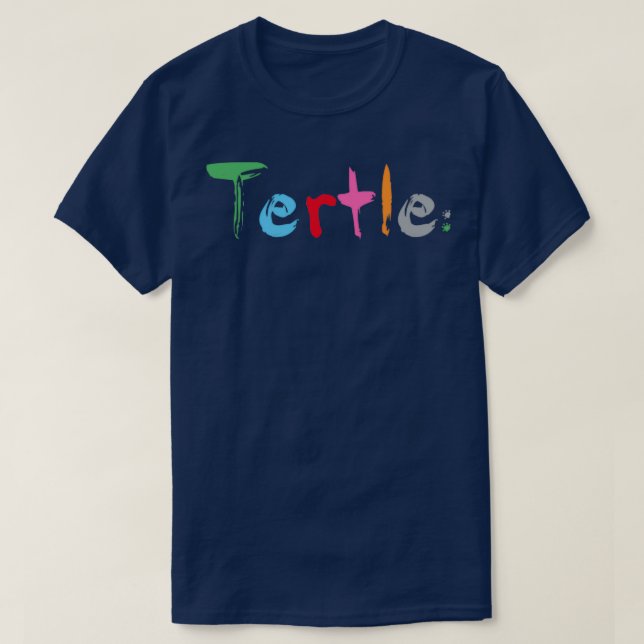 Tertle Paints T-Shirt (Design vorne)