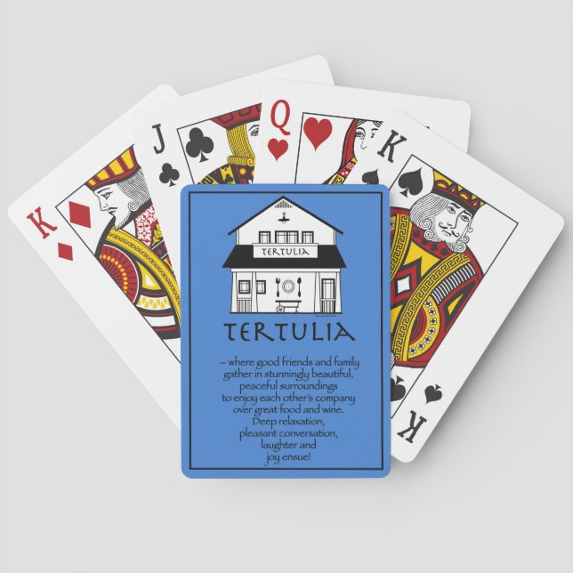 Tertulia Spielkarten (Rückseite)