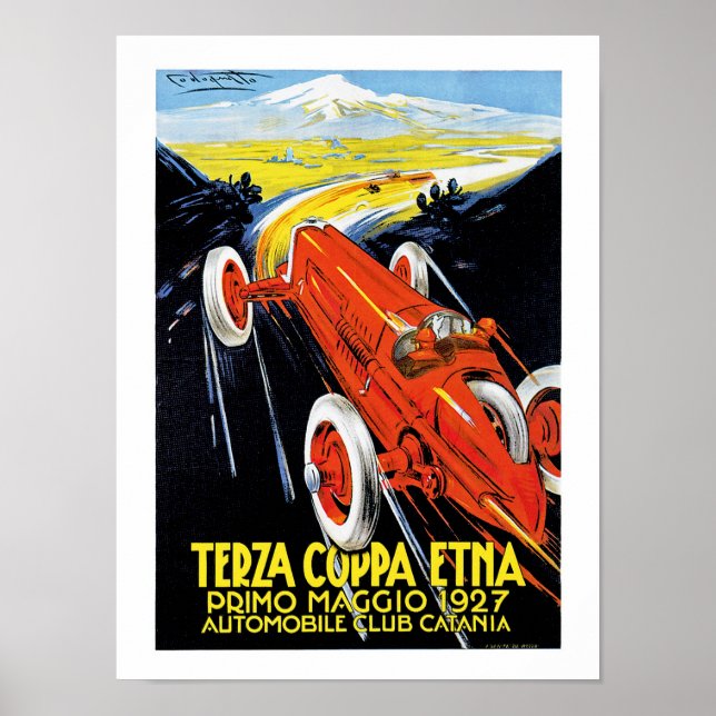 Terza Coppa Etna Poster (Vorne)