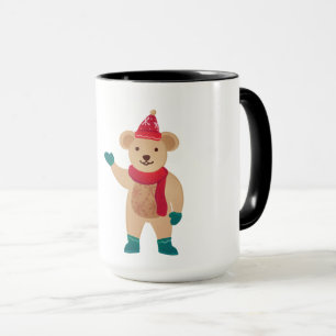 Tesco Pudbear komisches Weihnachtsbär Tasse